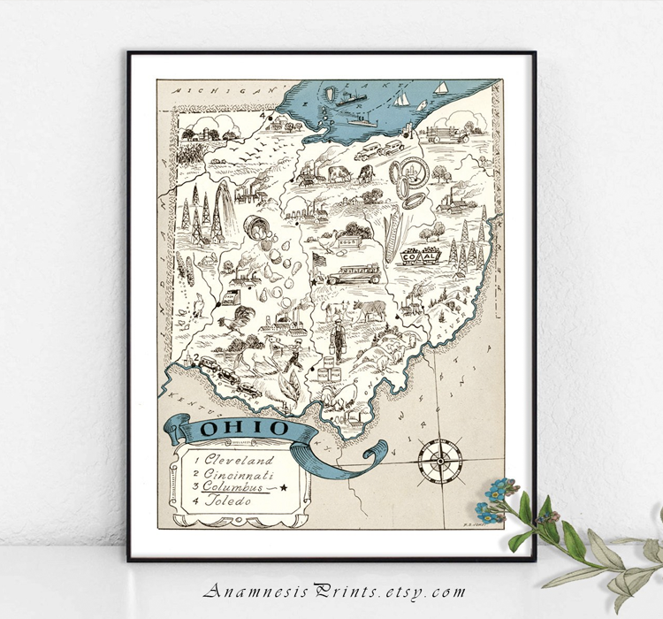 Anamnesis Prints | Ohio-Themed Gift Ideas